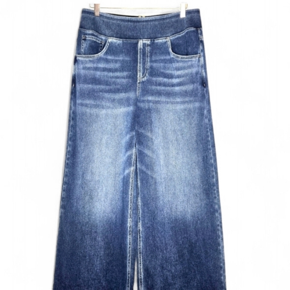 Halara Wide Leg Jeans. Size Large - Picture 6 of 16